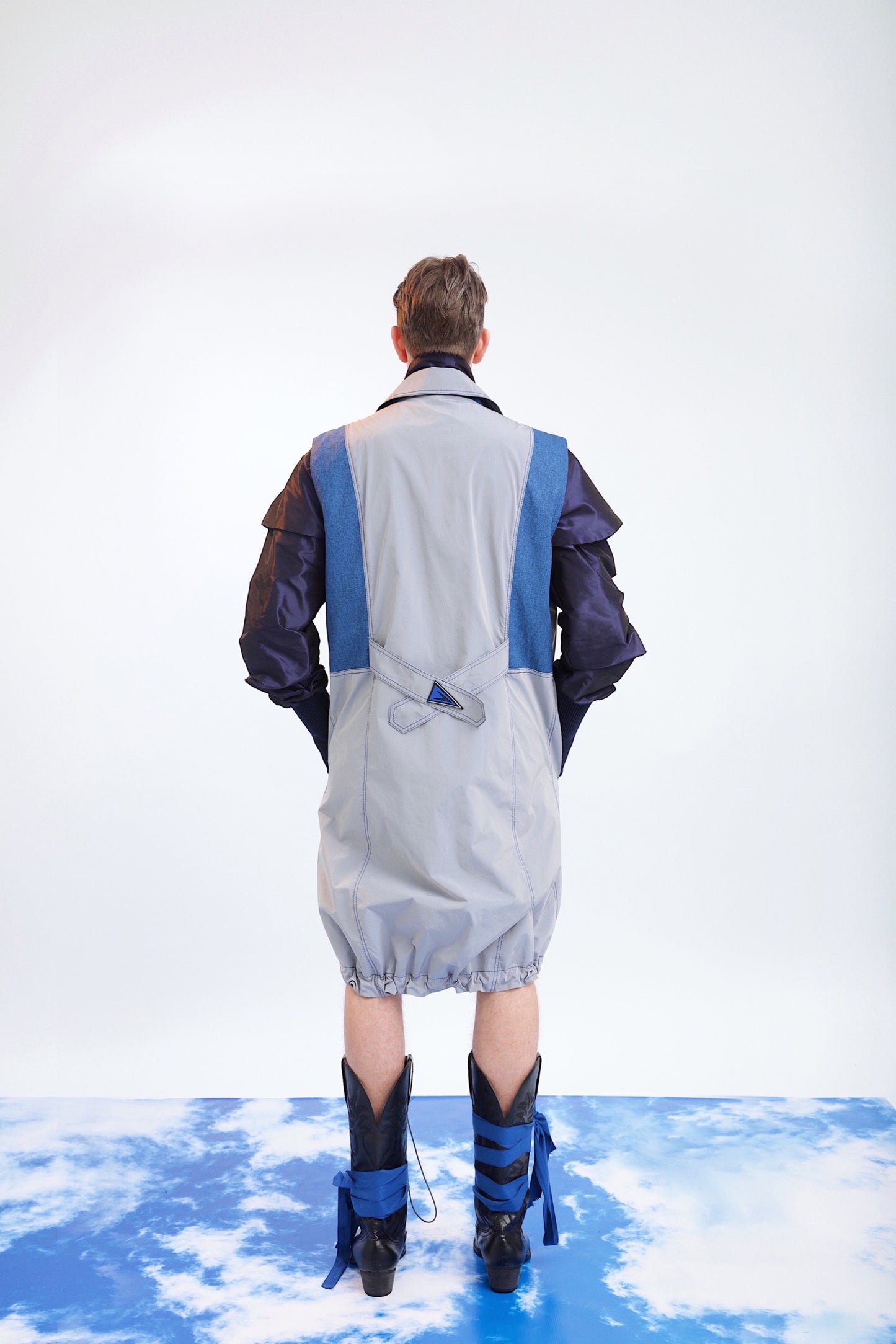 LONG PATCHED WAISTCOAT