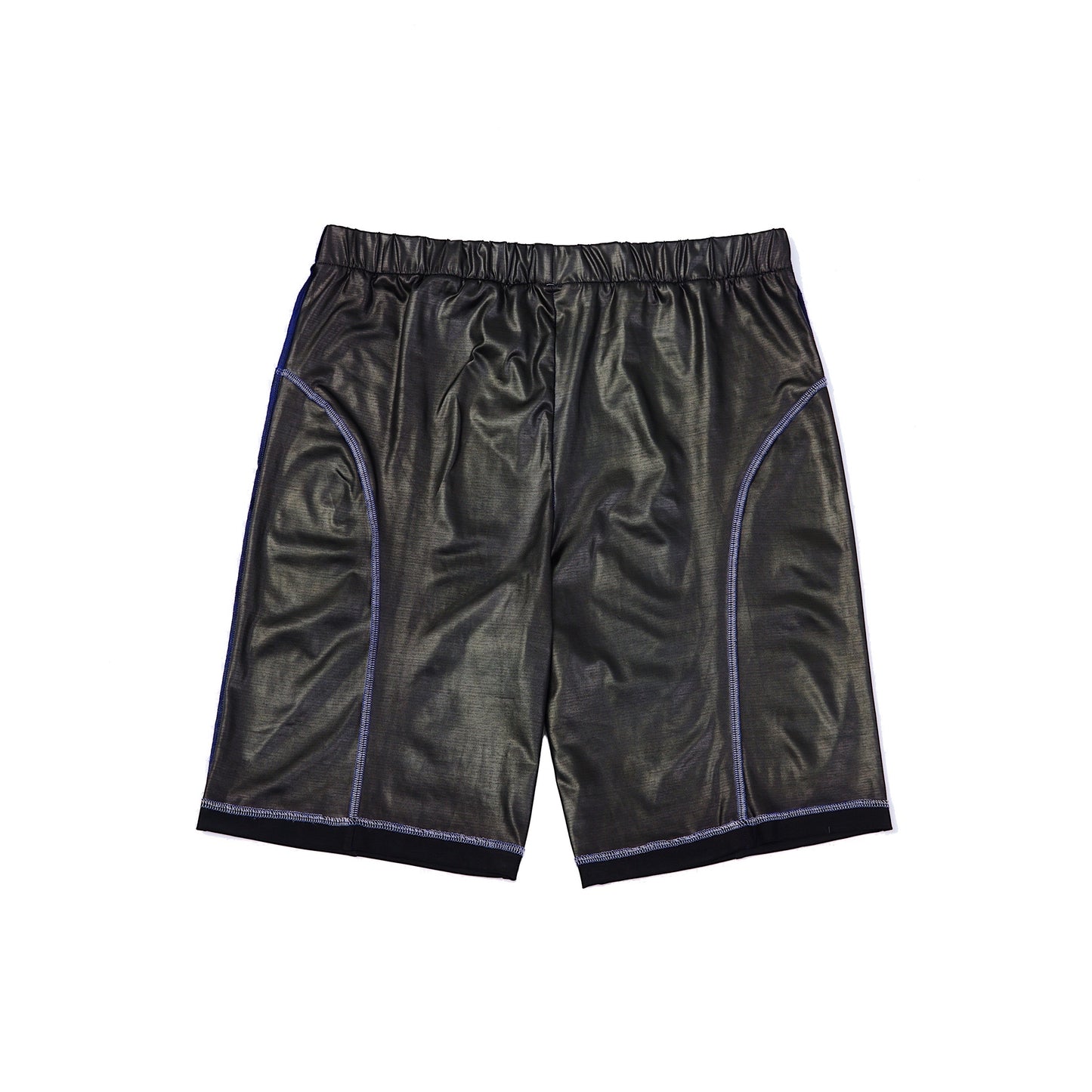 BLACK STRETCH DIVING SHORTS