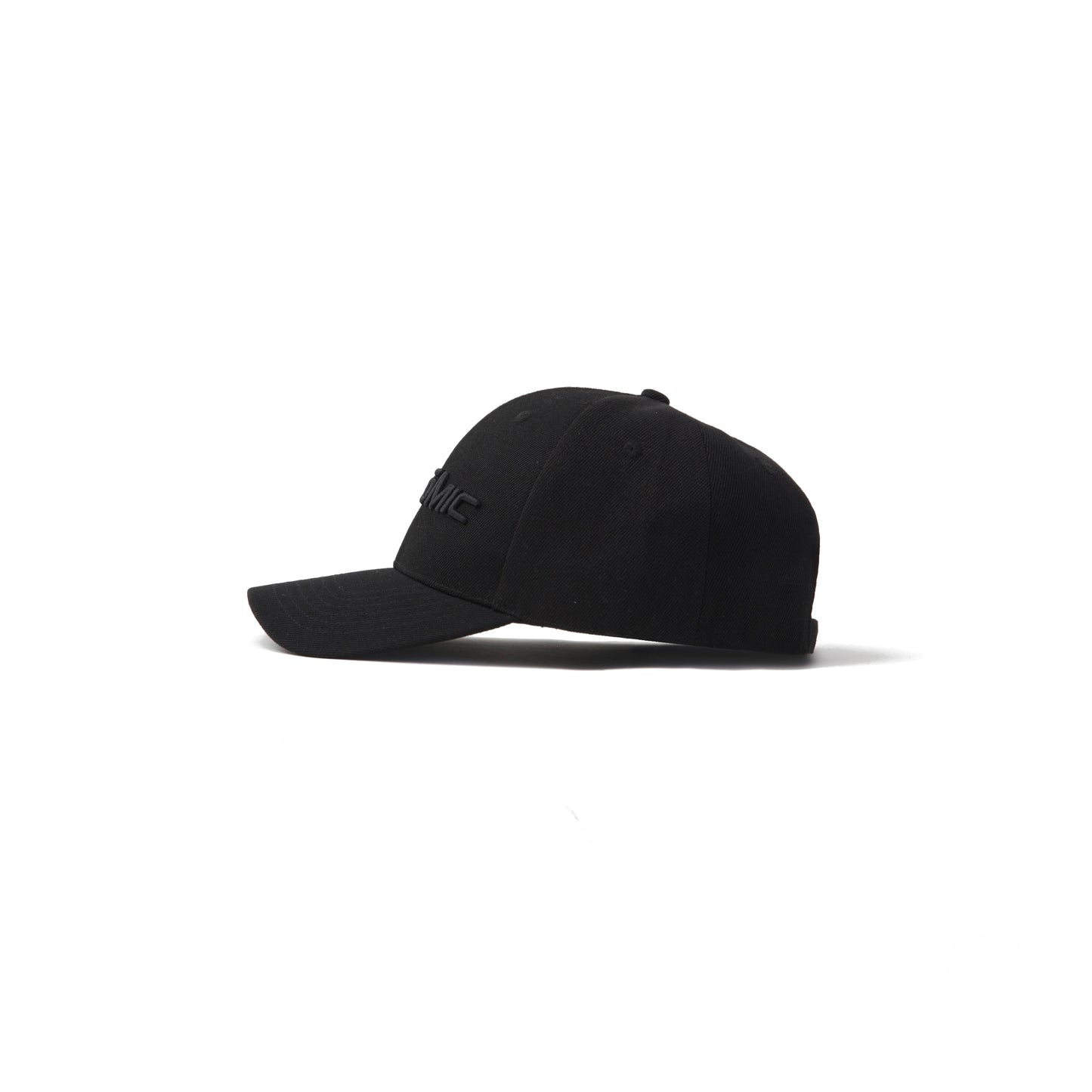 YYATOMIC LOGO 3D EMBROIDERY CAP (BLACK)