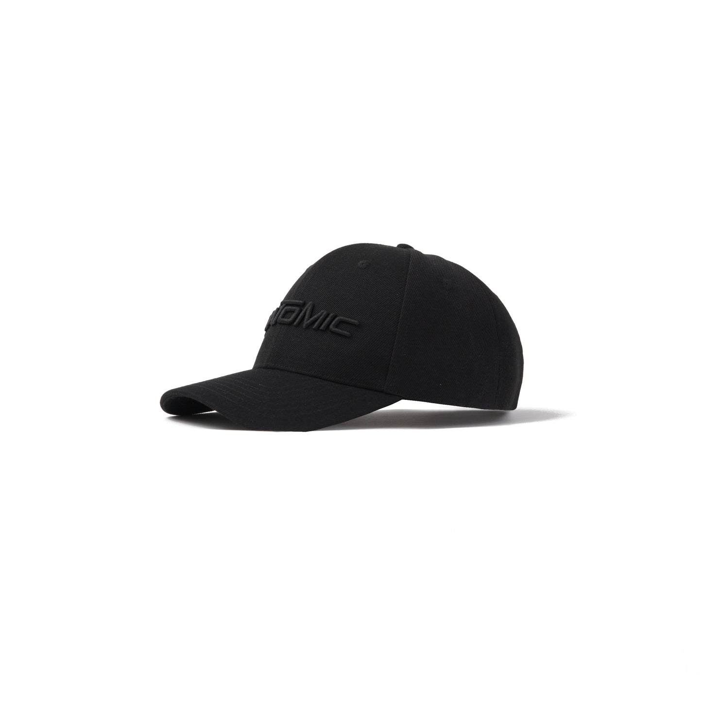 YYATOMIC LOGO 3D EMBROIDERY CAP (BLACK)