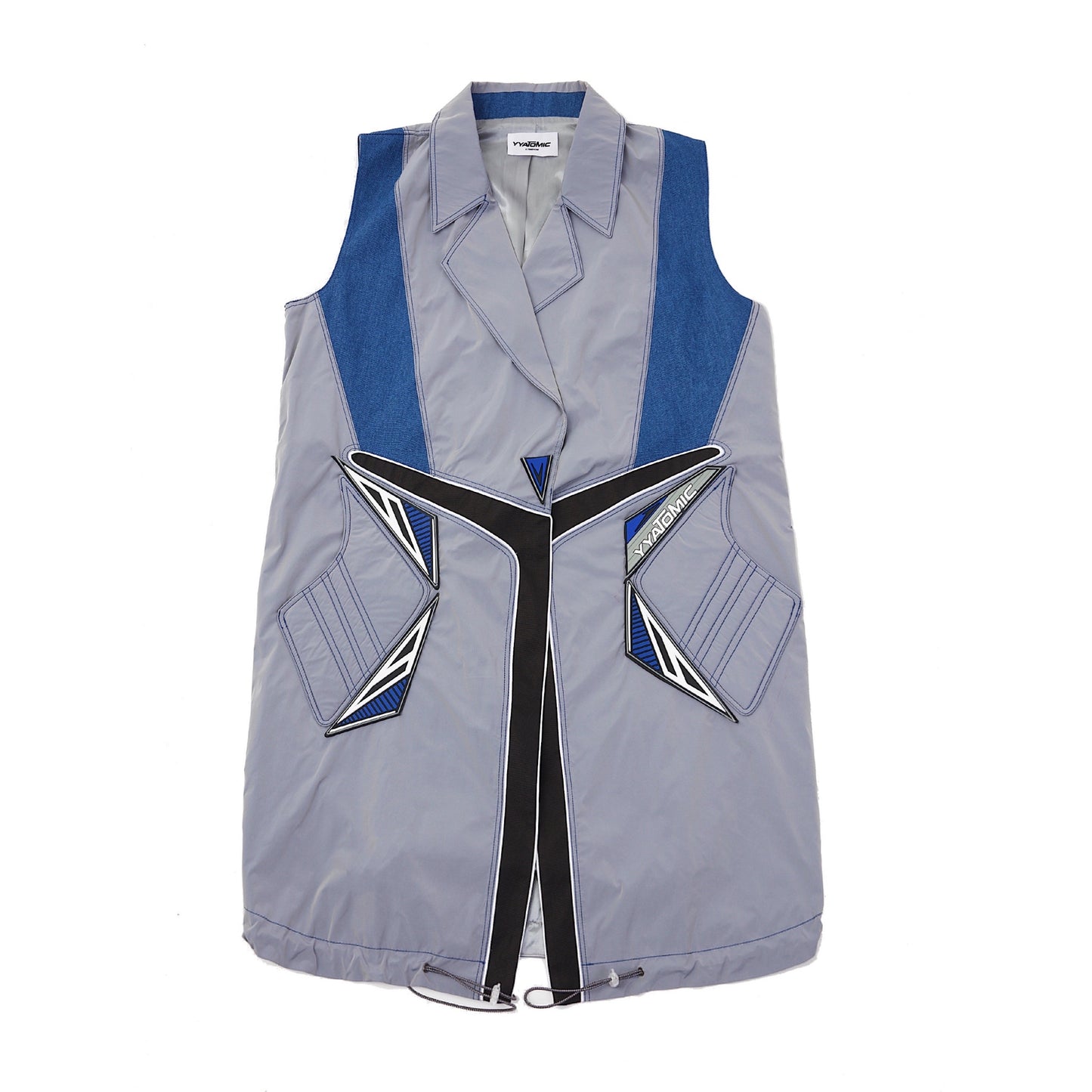 LONG PATCHED WAISTCOAT